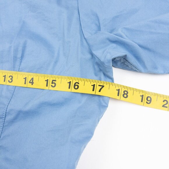 Fjallraven High Coast Stretch Shirt Women's Small Slim Fit River Blue Button-Up - Picture 11 of 11